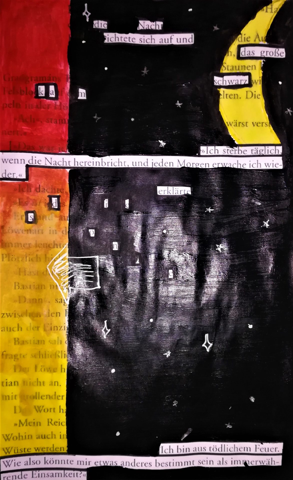 Blackout Poem, Malina, 4B, 2020 | Reithmanngymnasium